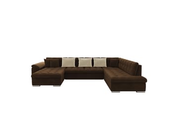 Sakri 5-personers Hjørnesovesofa - Møbler - Sofaer - Sovesofaer