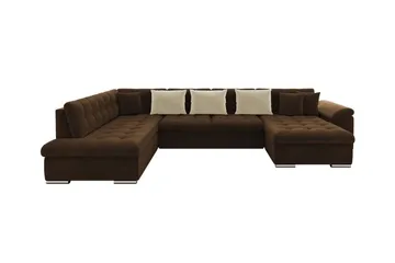 Sakri 5-personers Hjørnesovesofa - Møbler - Sofaer - Sovesofaer