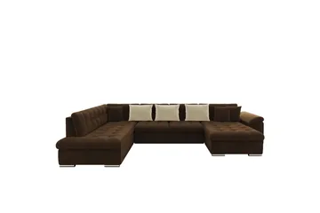 Sakri 5-personers Hjørnesovesofa - Møbler - Sofaer - Sovesofaer