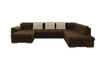 Sakri 5-personers Hjørnesovesofa - Møbler - Sofaer - Sovesofaer