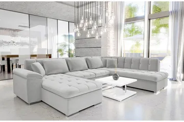 Sakri 5-personers Hjørnesovesofa - Møbler - Sofaer - Sovesofaer