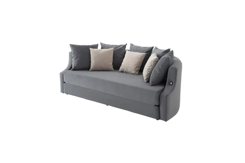 Salrican Sovesofa 3-personers, Grå