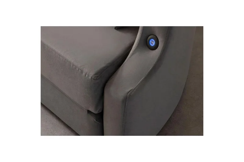 Salrican Sovesofa 3-personers - Grå - Møbler - Sofaer - Sovesofaer