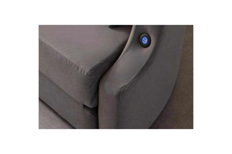 Salrican Sovesofa 3-personers - Grå - Møbler - Sofaer - Sovesofaer