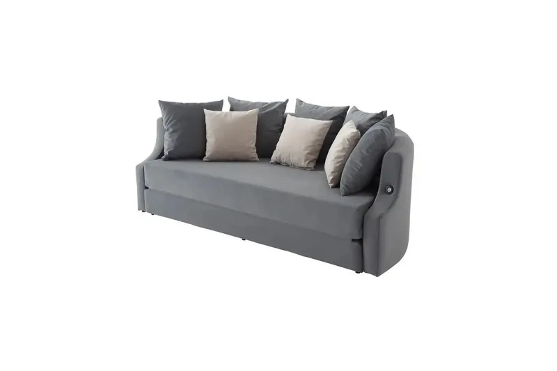Salrican Sovesofa 3-personers, Grå