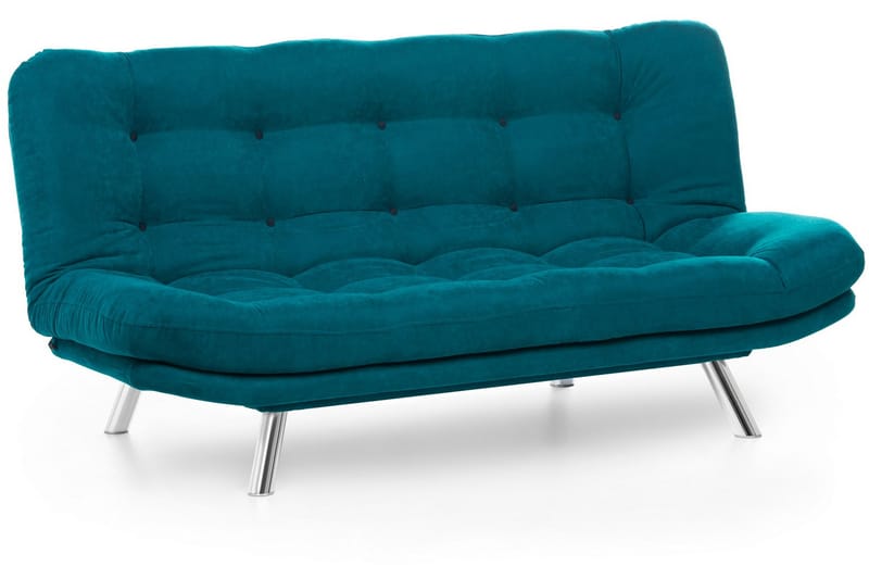 Sandee 3-pers. Sovesofa - Blågrøn - Møbler - Sofaer - Sovesofaer