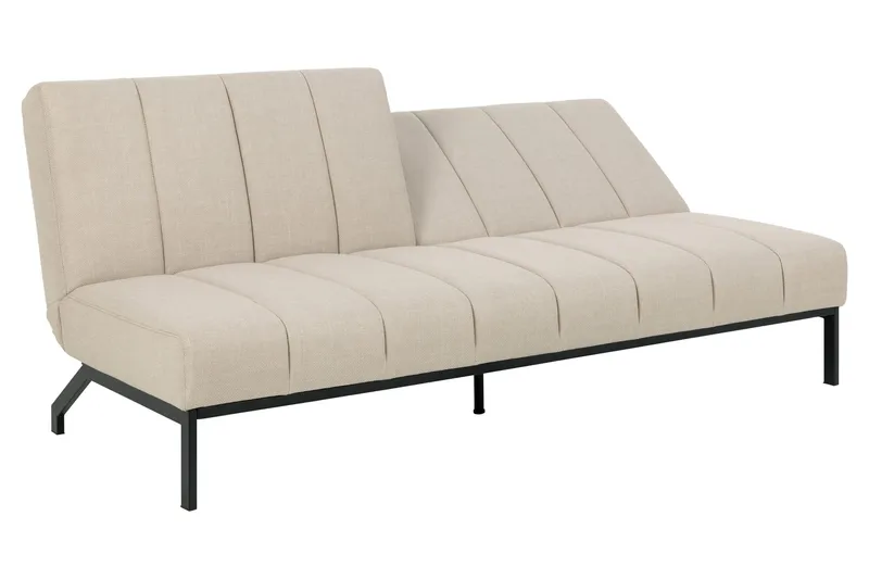 Sapita 2-personers Sovesofa - Beige - Møbler - Sofaer - Sovesofaer