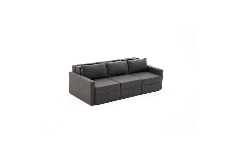 Savra Sovesofa 3-sits - Antracit - Møbler - Sofaer - Sovesofaer