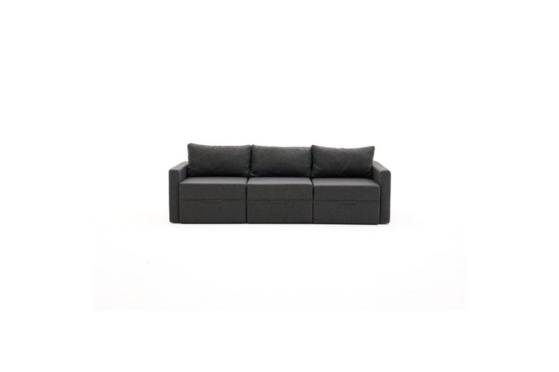 Savra Sovesofa 3-sits - Antracit - Møbler - Sofaer - Sovesofaer