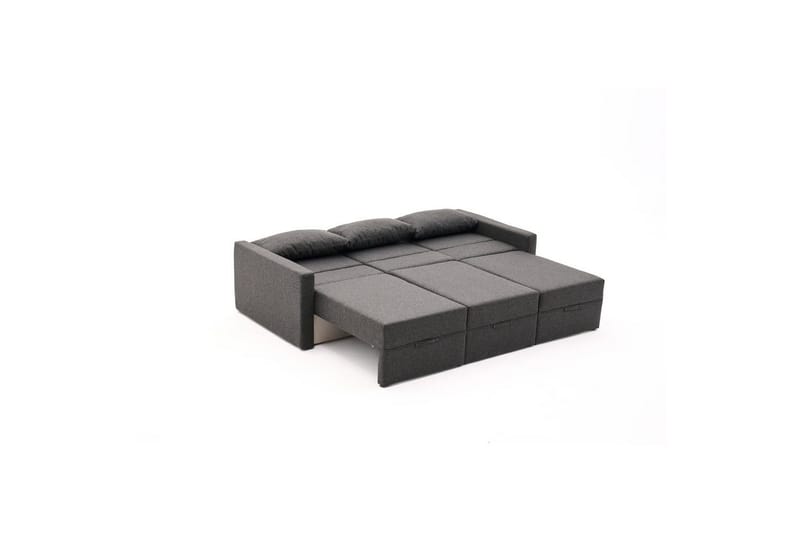 Savra Sovesofa 3-sits - Antracit - Møbler - Sofaer - Sovesofaer