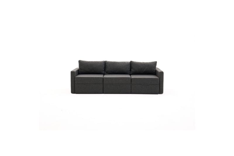 Savra Sovesofa 3-sits - Antracit - Møbler - Sofaer - Sovesofaer