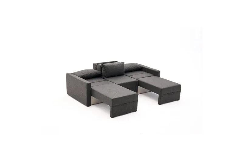 Savra Sovesofa 3-sits - Antracit - Møbler - Sofaer - Sovesofaer