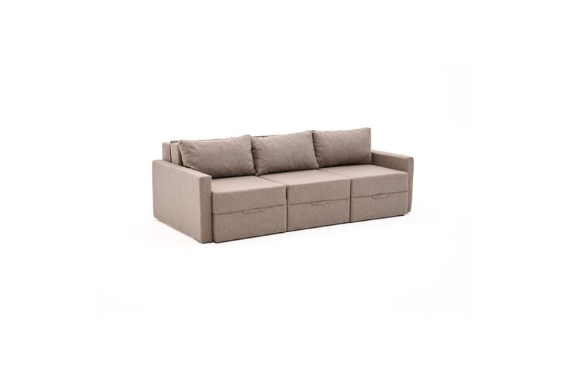 Savra Sovesofa 3-sits - Brun - Møbler - Sofaer - Sovesofaer