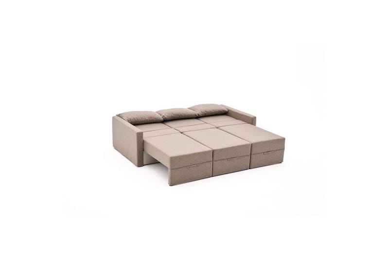 Savra Sovesofa 3-sits - Brun - Møbler - Sofaer - Sovesofaer