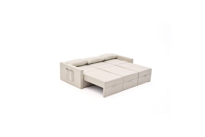 Savra Sovesofa 3-sits - Creme - Møbler - Sofaer - Sovesofaer
