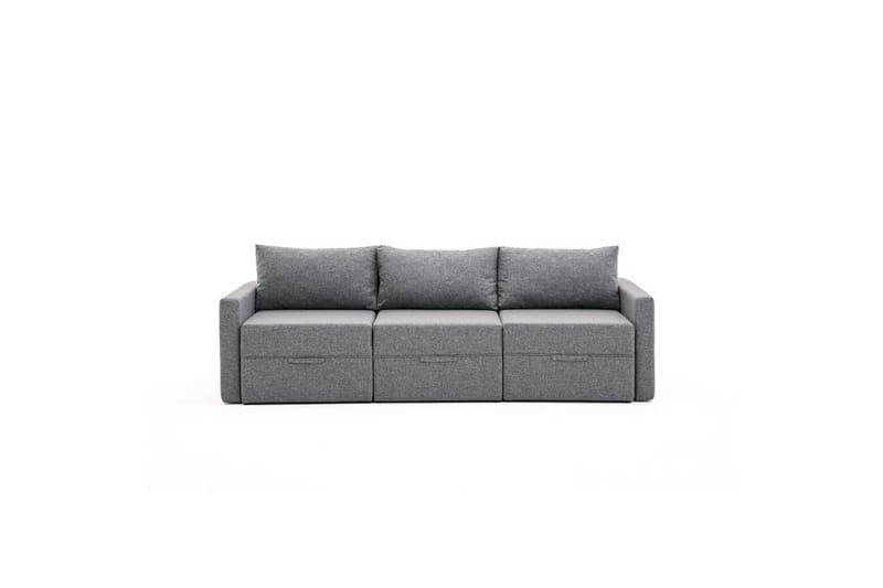 Savra Sovesofa 3-sits - Grå - Møbler - Sofaer - Sovesofaer
