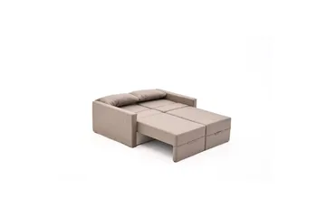 Savra Sovesofa med Divan 2-sits - Brun - Møbler - Sofaer - Sovesofaer