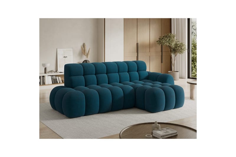 Sectional Eltap Ceedro 283x165x98 cm - Amore 40, Blå, Højre - Møbler - Sofaer - Sovesofaer