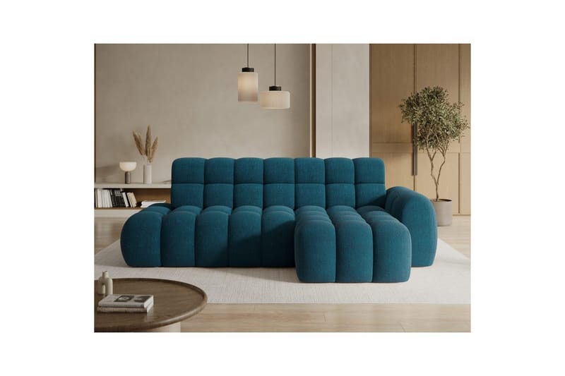 Sectional Eltap Ceedro 283x165x98 cm - Amore 40, Blå, Højre - Møbler - Sofaer - Sovesofaer