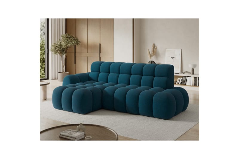 Sectional Eltap Ceedro 283x165x98 cm - Amore 40, Blå, Venstre - Møbler - Sofaer - Sovesofaer