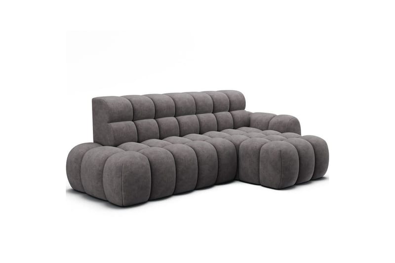 Sectional Eltap Ceedro 283x165x98 cm - Aura 04, Grå, Højre - Møbler - Sofaer - Sovesofaer