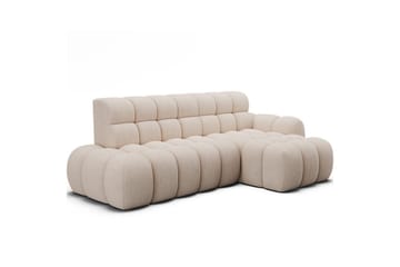 Sectional Eltap Ceedro 283x165x98 cm - Jarell 20, Beige, Højre - Møbler - Sofaer - Sovesofaer
