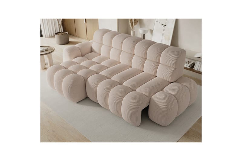Sectional Eltap Ceedro 283x165x98 cm - Jarell 20, Beige, Venstre - Møbler - Sofaer - Sovesofaer