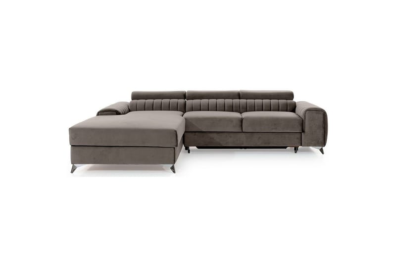 Sectional Eltap Grayson 278x205x92 cm - Loco 4, Lys Grå, Venstre - Møbler - Sofaer - Sovesofaer