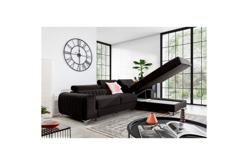 Sectional Eltap Grayson 278x205x92 cm - Loco 5, Grå, Højre - Møbler - Sofaer - Sovesofaer