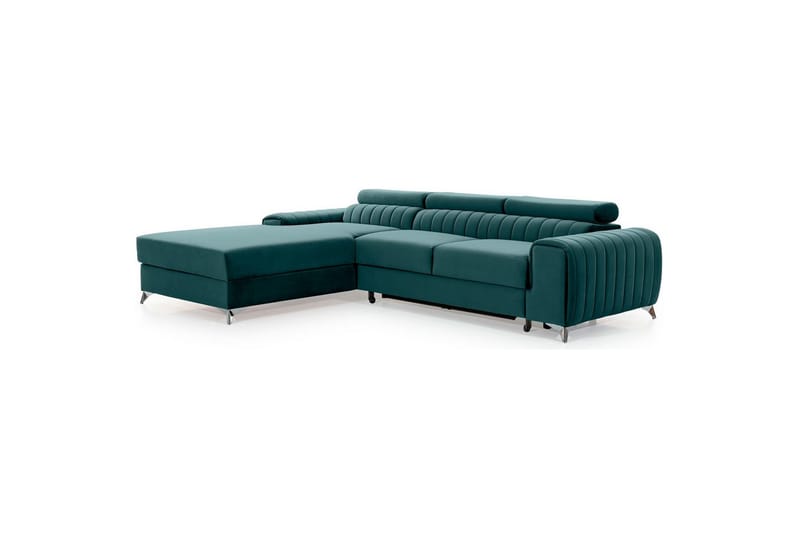 Sectional Eltap Grayson 278x205x92 cm - Monolith 76, Blå, Venstre - Møbler - Sofaer - Sovesofaer
