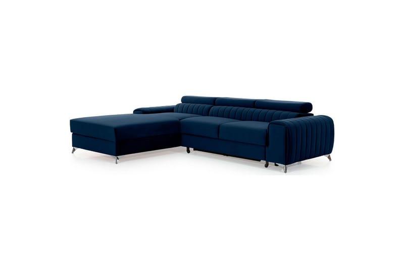 Sectional Eltap Grayson 278x205x92 cm - Monolith 79, Mørkeblå, Venstre - Møbler - Sofaer - Sovesofaer