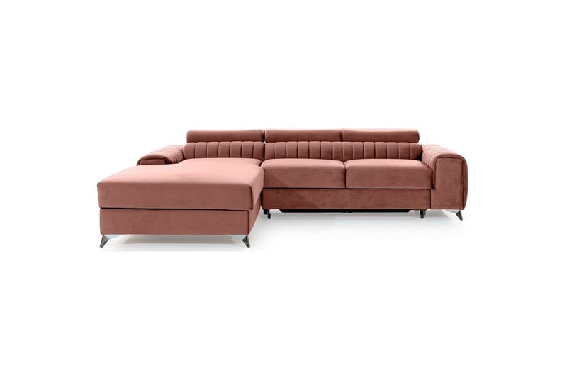 Sectional Eltap Grayson 278x205x92 cm - Nube 24, Pink, Venstre - Møbler - Sofaer - Sovesofaer