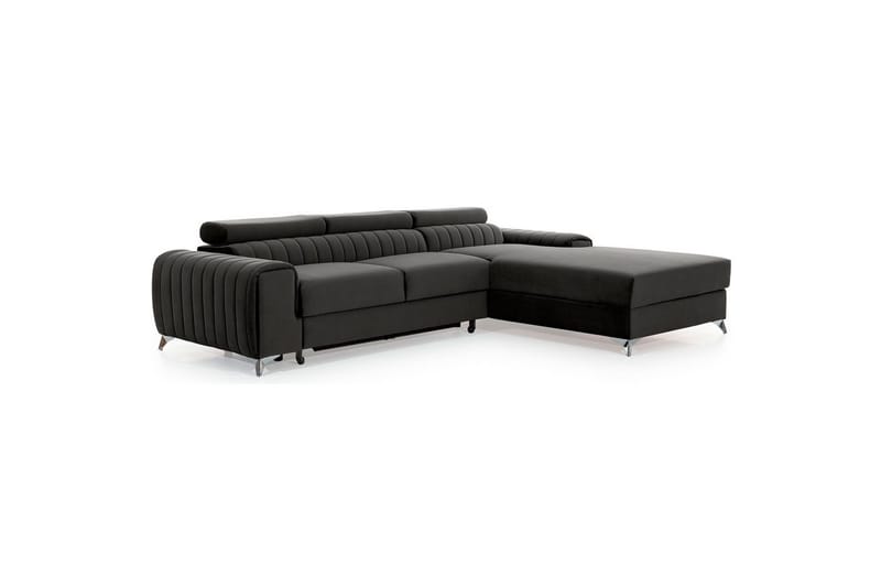 Sectional Eltap Grayson 278x205x92 cm - Nube 5, Grå, Højre - Møbler - Sofaer - Sovesofaer