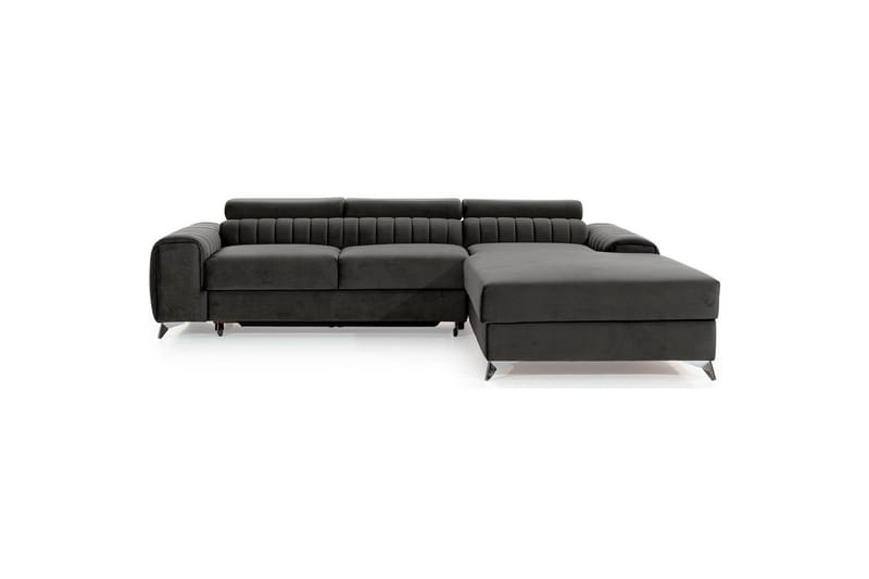 Sectional Eltap Grayson 278x205x92 cm - Nube 5, Grå, Højre - Møbler - Sofaer - Sovesofaer