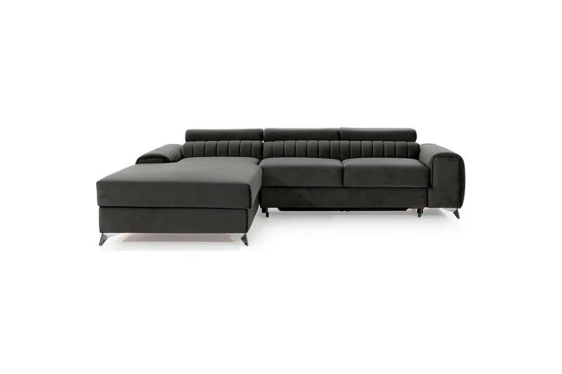 Sectional Eltap Grayson 278x205x92 cm - Nube 5, Grå, Venstre - Møbler - Sofaer - Sovesofaer