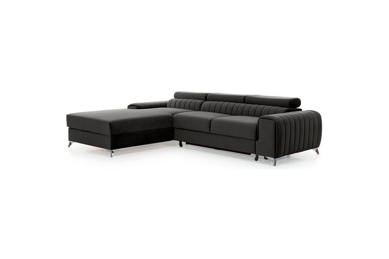 Sectional Eltap Grayson 278x205x92 cm - Nube 5, Grå, Venstre - Møbler - Sofaer - Sovesofaer