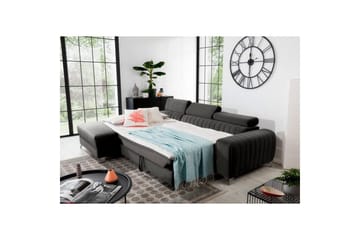 Sectional Eltap Grayson 278x205x92 cm - Nube 5, Grå, Venstre - Møbler - Sofaer - Sovesofaer