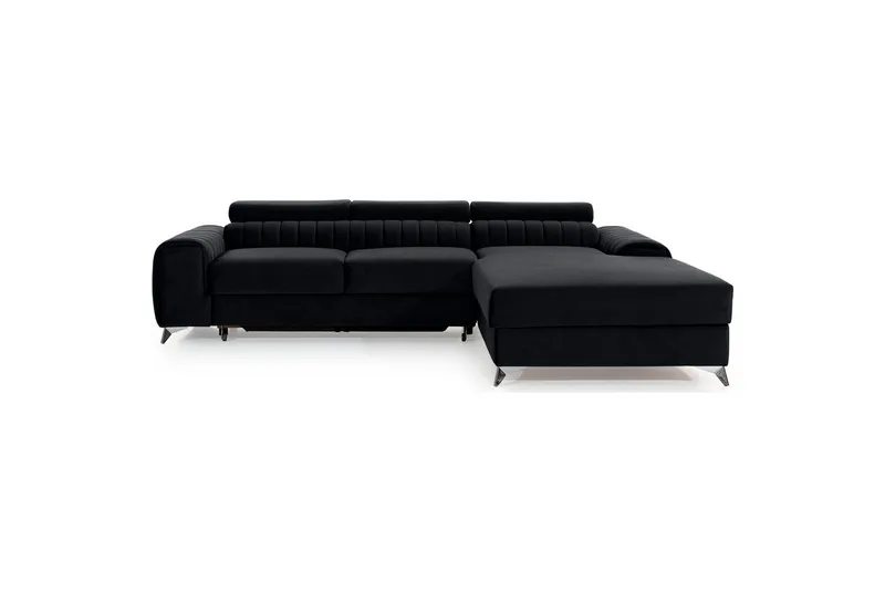 Sectional Eltap Grayson 278x205x92 cm - Riviera 97, Grå, Højre - Møbler - Sofaer - Sovesofaer