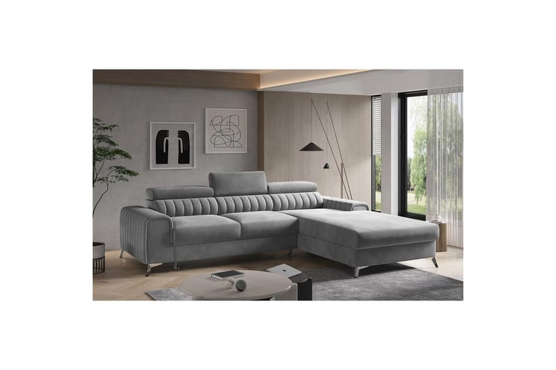 Sectional Eltap Grayson 278x205x92 cm - Sola 4, Højre - Møbler - Sofaer - Sovesofaer