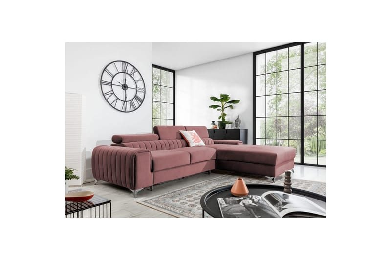 Sectional Eltap Grayson 278x205x92 cm - Velvetmat 24, Højre - Møbler - Sofaer - Sovesofaer