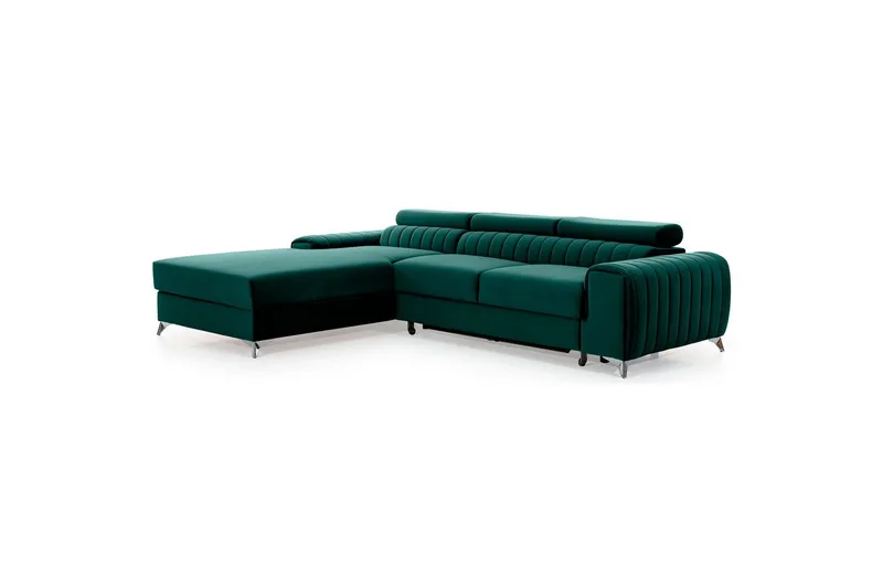Sectional Eltap Grayson 278x205x92 cm - Velvetmat 38, Venstre - Møbler - Sofaer - Sovesofaer