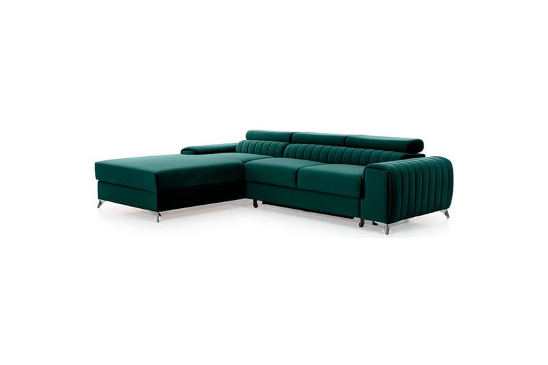 Sectional Eltap Grayson 278x205x92 cm - Velvetmat 38, Venstre - Møbler - Sofaer - Sovesofaer