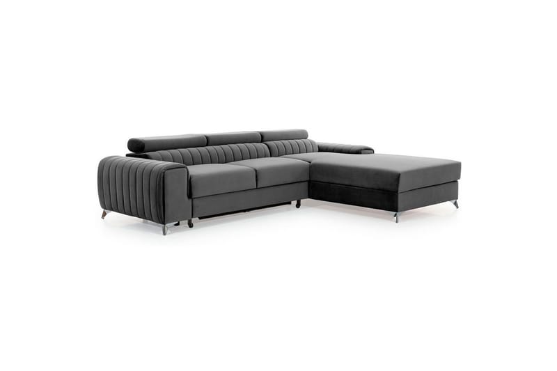 Sectional Eltap Grayson 278x205x92 cm - Velvetmat 4, Højre - Møbler - Sofaer - Sovesofaer