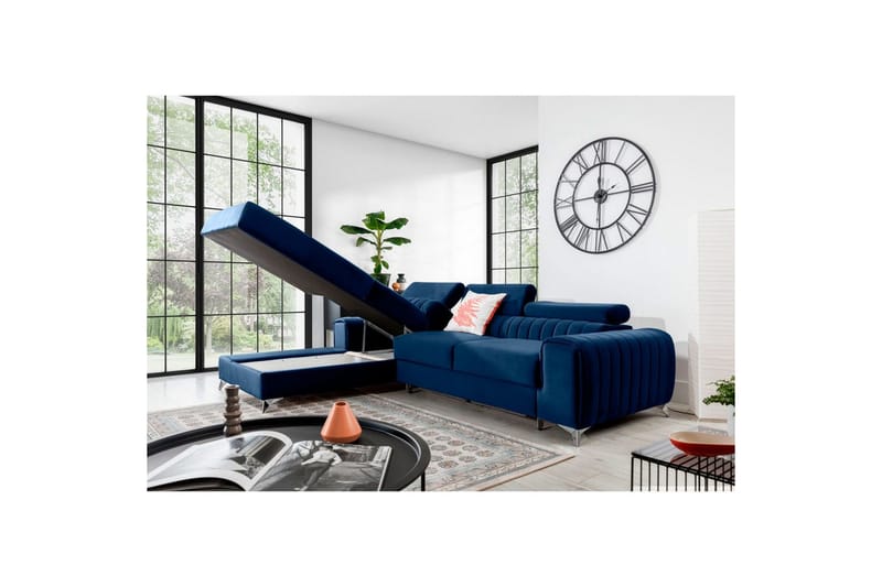 Sectional Eltap Grayson 278x205x92 cm - Velvetmat 40, Venstre - Møbler - Sofaer - Sovesofaer
