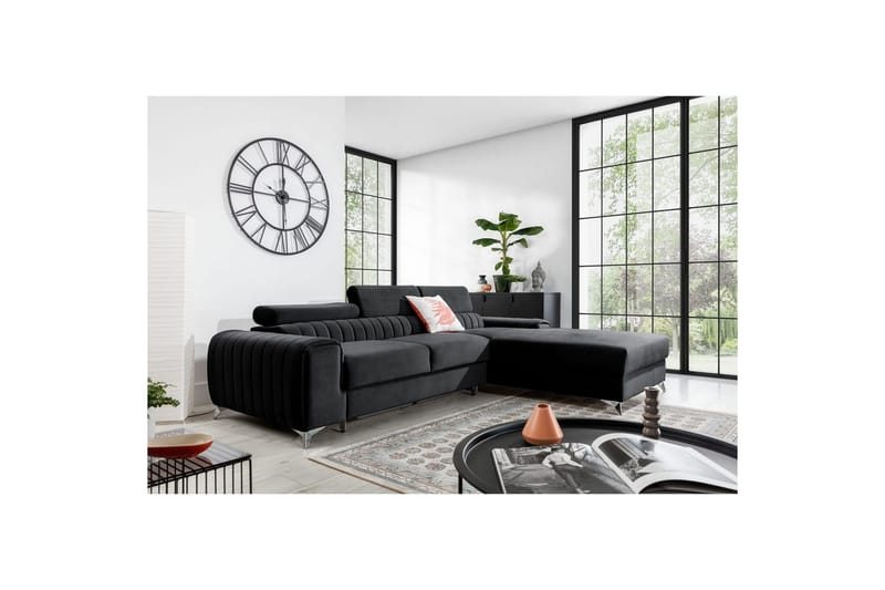 Sectional Eltap Grayson 278x205x92 cm - Velvetmat 6, Højre - Møbler - Sofaer - Sovesofaer