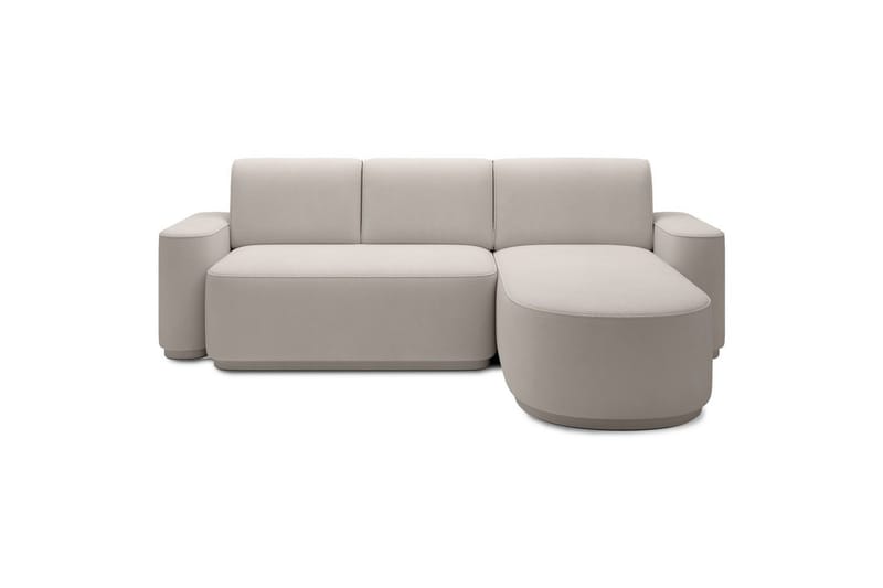 Sektionssofa Eltap Aurumm 285x92x180 cm, Amore 01, Hvid, Højre