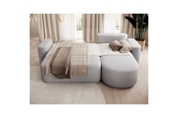 Sektionssofa Eltap Aurumm 285x92x180 cm - Amore 03, Lysegrå, Højre - Møbler - Sofaer - Sovesofaer