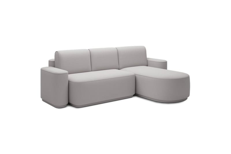 Sektionssofa Eltap Aurumm 285x92x180 cm - Enjoy 04, Grå, Højre - Møbler - Sofaer - Sovesofaer