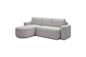 Sektionssofa Eltap Aurumm 285x92x180 cm - Enjoy 04, Grå, Venstre - Møbler - Sofaer - Sovesofaer