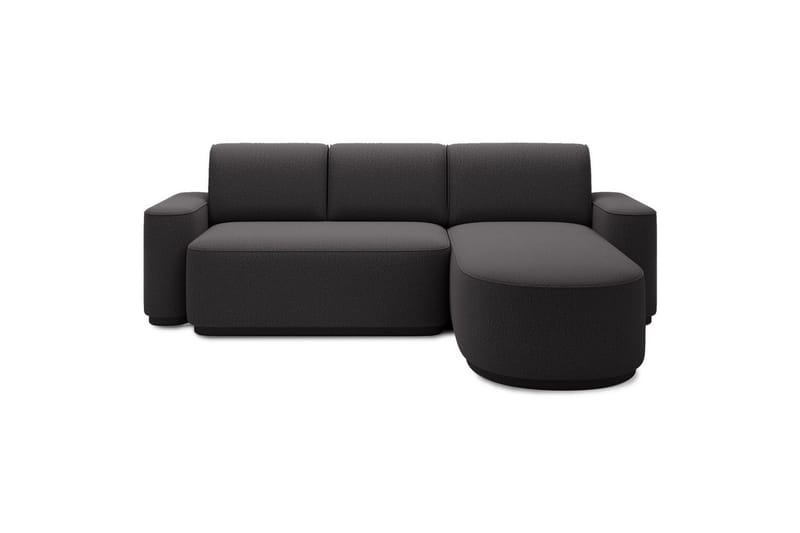 Sektionssofa Eltap Aurumm 285x92x180 cm - Enjoy 05, Mørkegrå, Højre - Møbler - Sofaer - Sovesofaer
